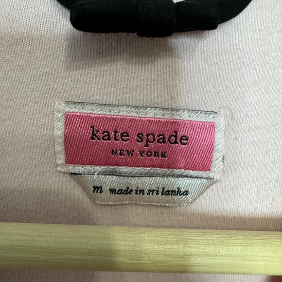 KATE SPADE terry velour leopard robe in ladies first ladybug print size M - Picture 4 of 8